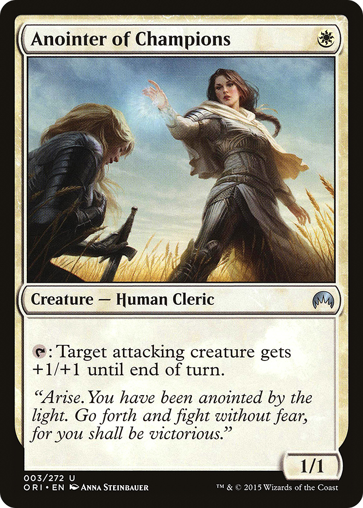 Anointer of Champions [Magic Origins]-1