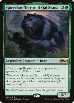 Goreclaw, Terror of Qal Sisma [Core Set 2019]-1