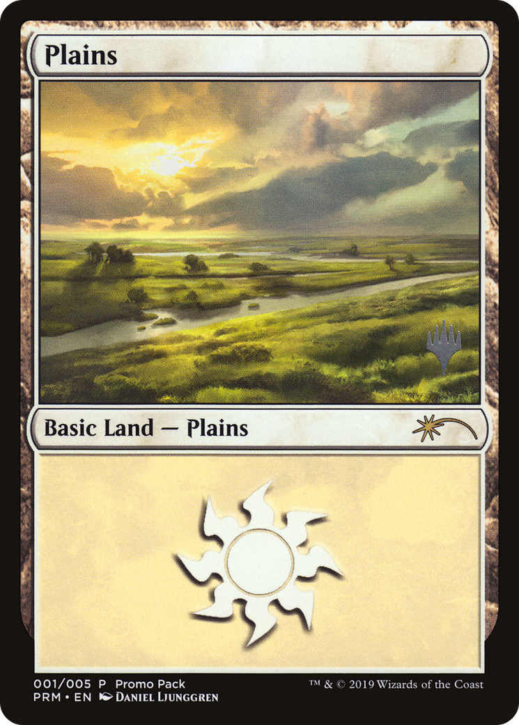Plains (1) [Core Set 2020 Promo Pack]-1