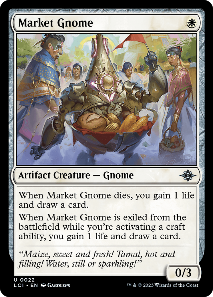 Market Gnome [The Lost Caverns of Ixalan]-1