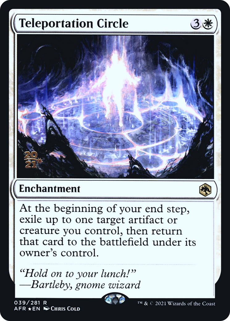 Teleportation Circle [Dungeons & Dragons: Adventures in the Forgotten Realms Prerelease Promos]-1