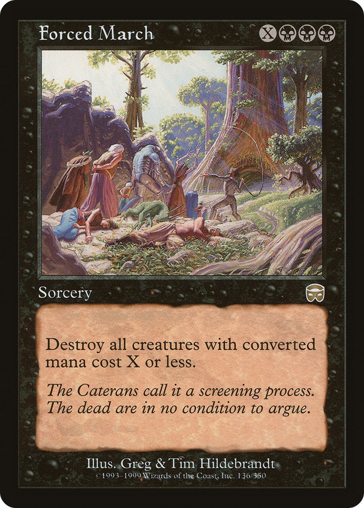 Forced March [Mercadian Masques]-1