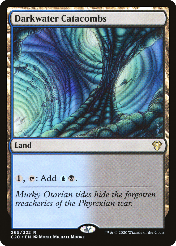 Darkwater Catacombs [Commander 2020]-1