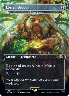 Lorien Brooch - Trailblazer's Boots (BABP-398) - Buy-A-Box Promos / Lórien Brooch (Borderless) Foil-1