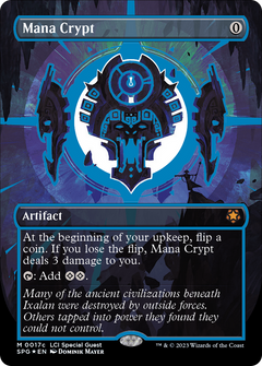 Mana Crypt (0017c) (Borderless) [The Lost Caverns of Ixalan Special Guests]-1