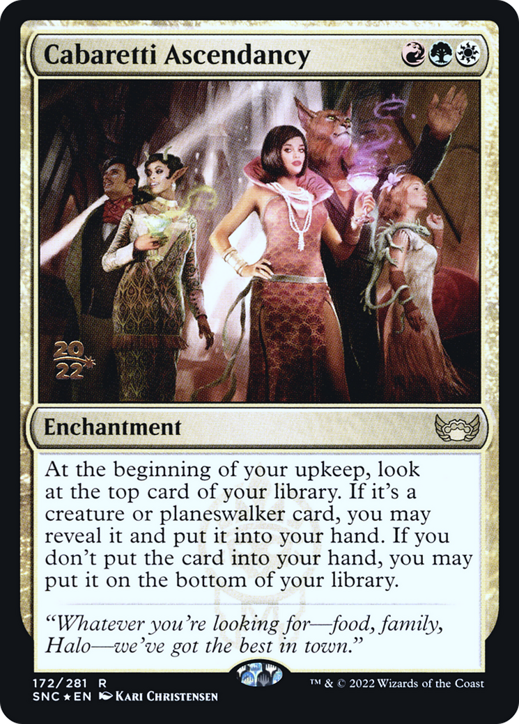 Cabaretti Ascendancy [Streets of New Capenna Prerelease Promos]-1