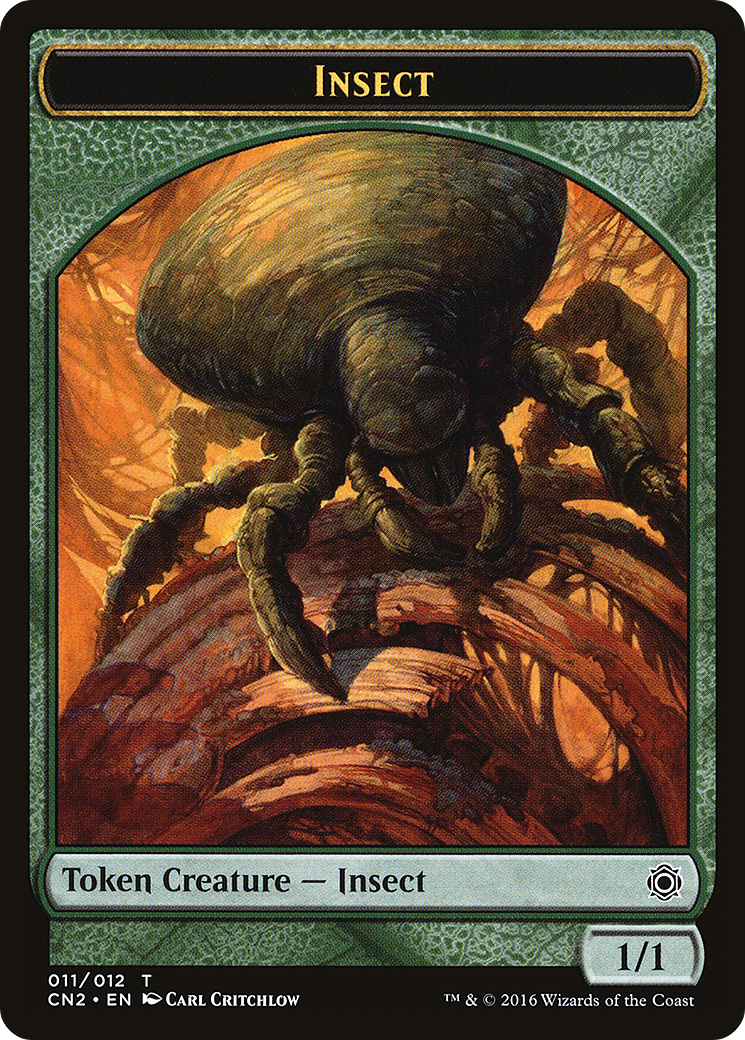 Insect Token [Conspiracy: Take the Crown Tokens]-1