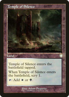 Temple of Silence (Retro) [The Brothers' War Commander]-1