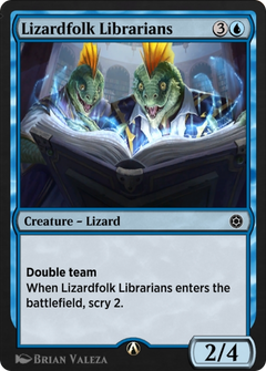 Lizardfolk Librarians (HBG-035) - Alchemy Horizons: Baldur's Gate-1
