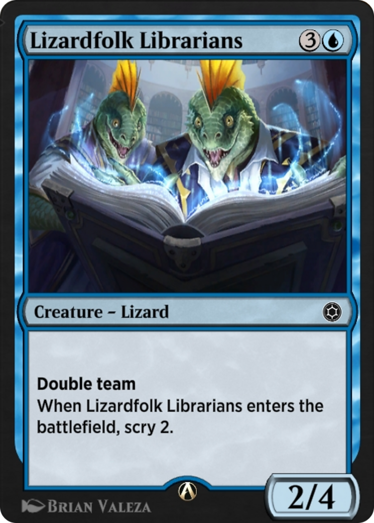 Lizardfolk Librarians (HBG-035) - Alchemy Horizons: Baldur's Gate-1