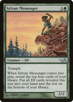 Sylvan Messenger [Duel Decks: Elves vs. Goblins]-1