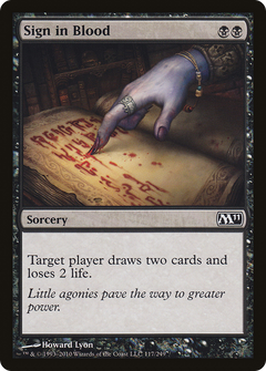 Sign in Blood [Magic 2011]-1
