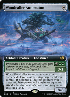 Woodcaller Automaton (Extended Art) (BRO-377) - The Brothers' War: (Extended Art)-1