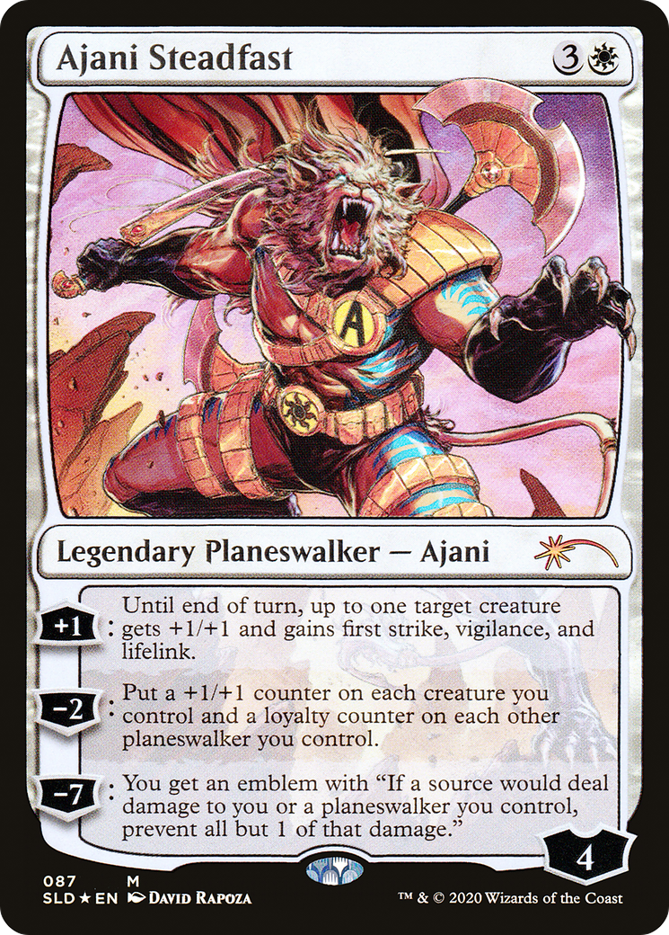 Ajani Steadfast [Secret Lair Drop Series]-1