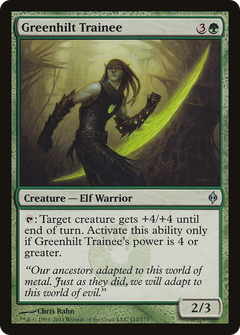 Greenhilt Trainee [New Phyrexia]-1