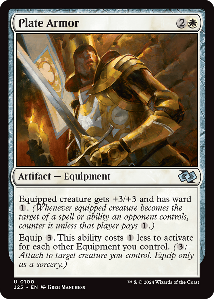 Plate Armor [Foundations Jumpstart]-1