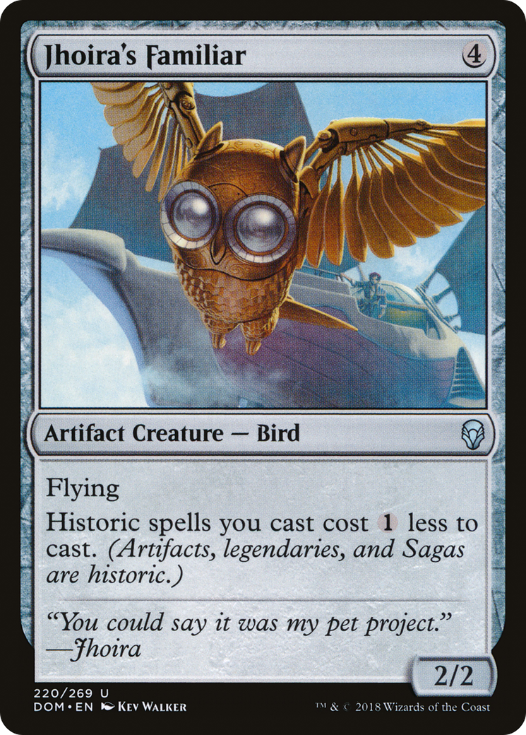 Jhoira's Familiar [Dominaria]-1