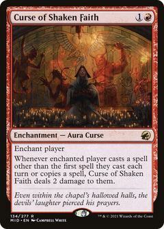 Curse of Shaken Faith [Innistrad: Midnight Hunt]-1