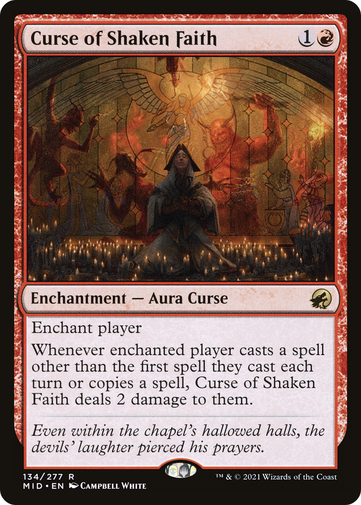 Curse of Shaken Faith [Innistrad: Midnight Hunt]-1