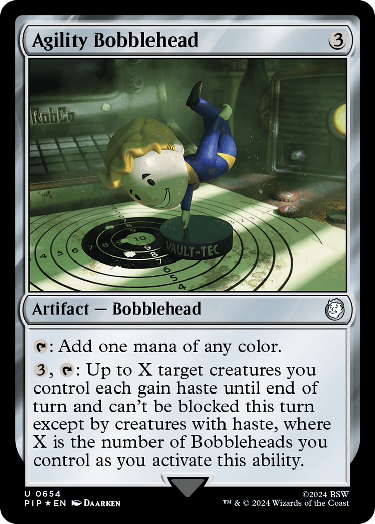 Agility Bobblehead (Surge Foil) [Fallout]-1