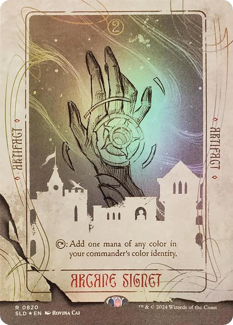 Arcane Signet (0820) (Rainbow Foil) [Secret Lair Drop Series]-1
