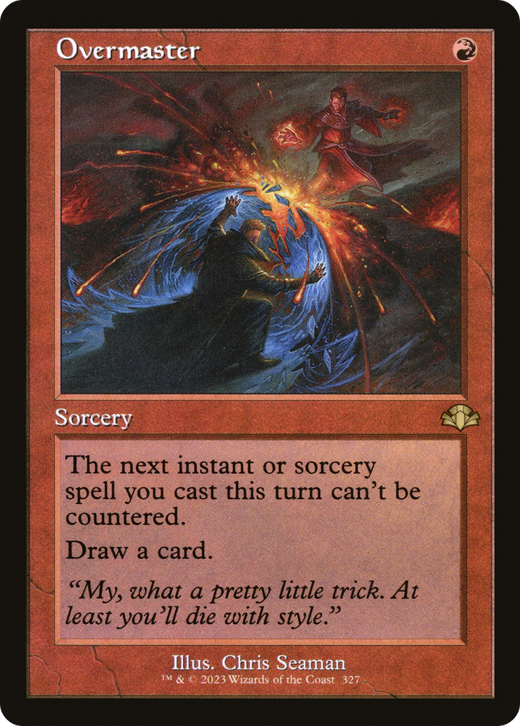 Overmaster (Retro) [Dominaria Remastered]-1
