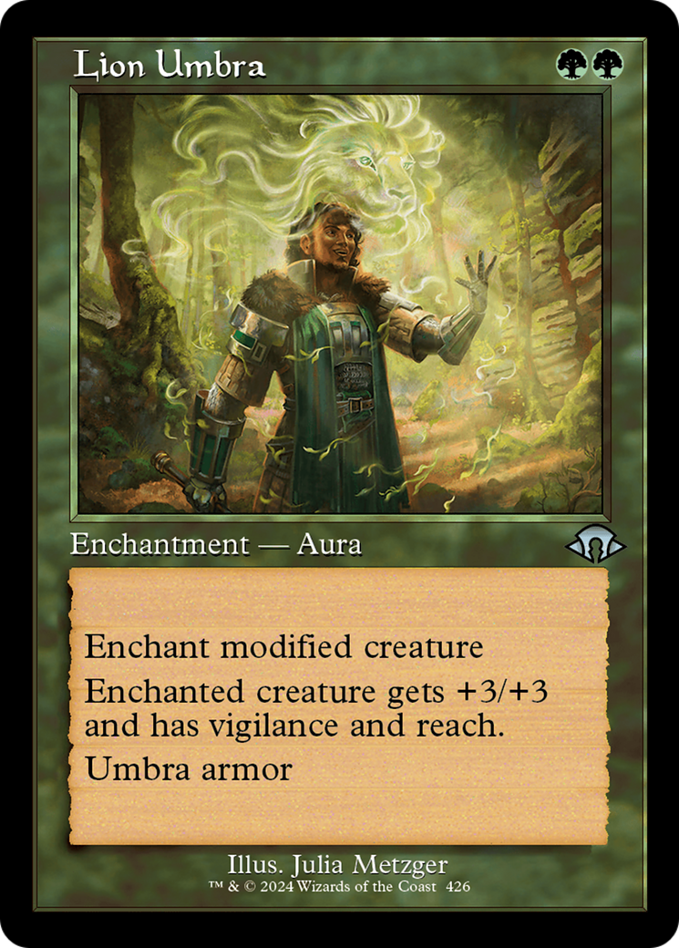 Lion Umbra (Retro Frame) [Modern Horizons 3]-1