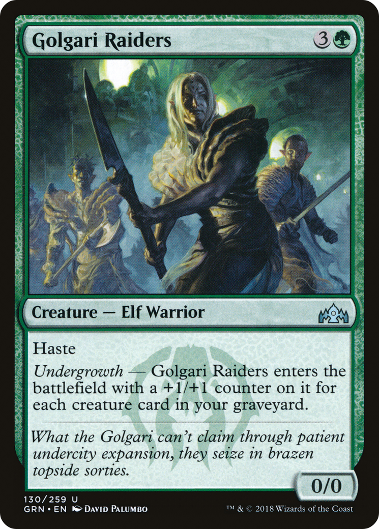 Golgari Raiders [Guilds of Ravnica]-1