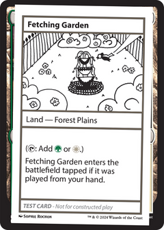 Fetching Garden [Mystery Booster 2 Playtest Cards]-1