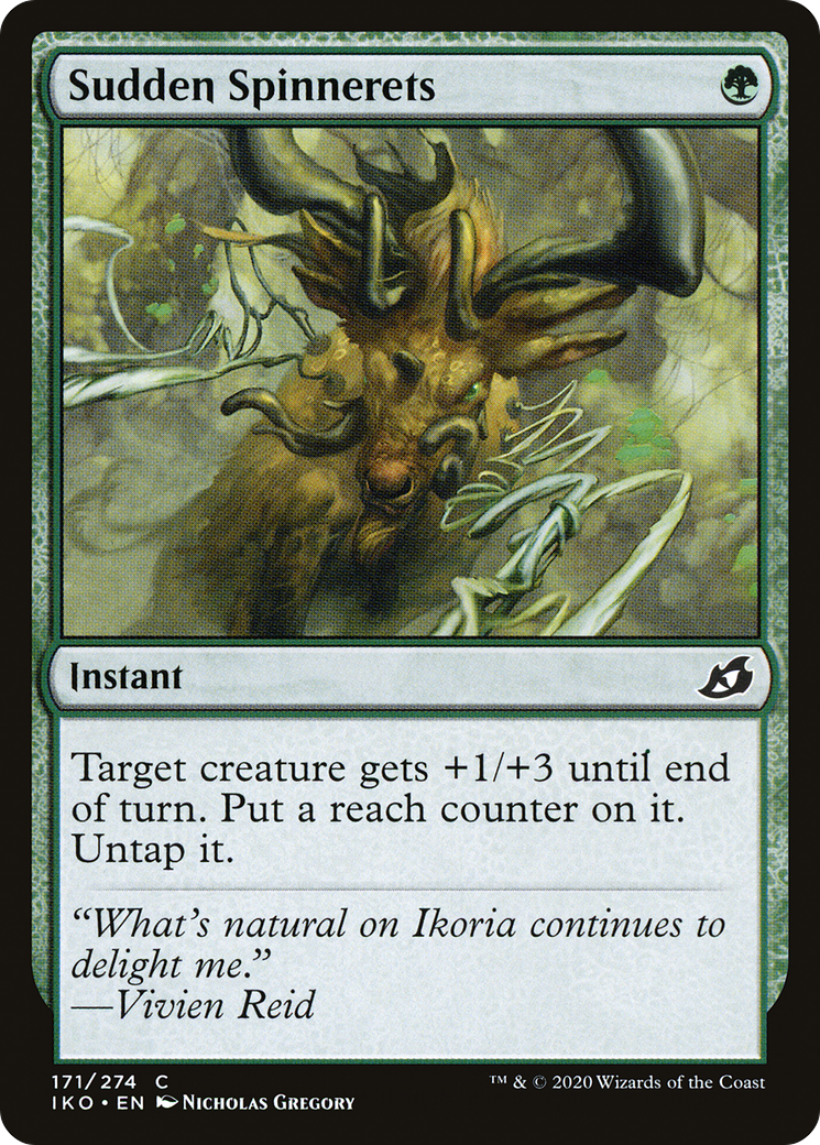 Sudden Spinnerets [Ikoria: Lair of Behemoths]-1