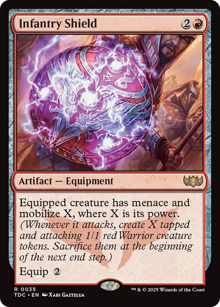 Infantry Shield [Tarkir: Dragonstorm Commander]-1