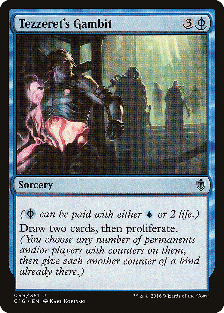 Tezzeret's Gambit [Commander 2016]-1