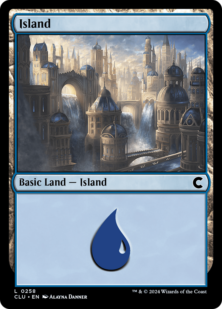 Island (0258) [Ravnica: Clue Edition]-1