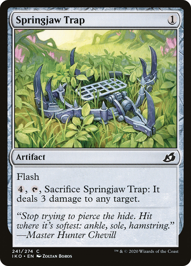 Springjaw Trap [Ikoria: Lair of Behemoths]-1