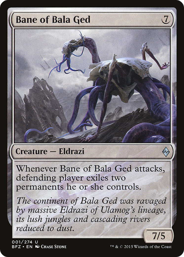 Bane of Bala Ged [Battle for Zendikar]-1