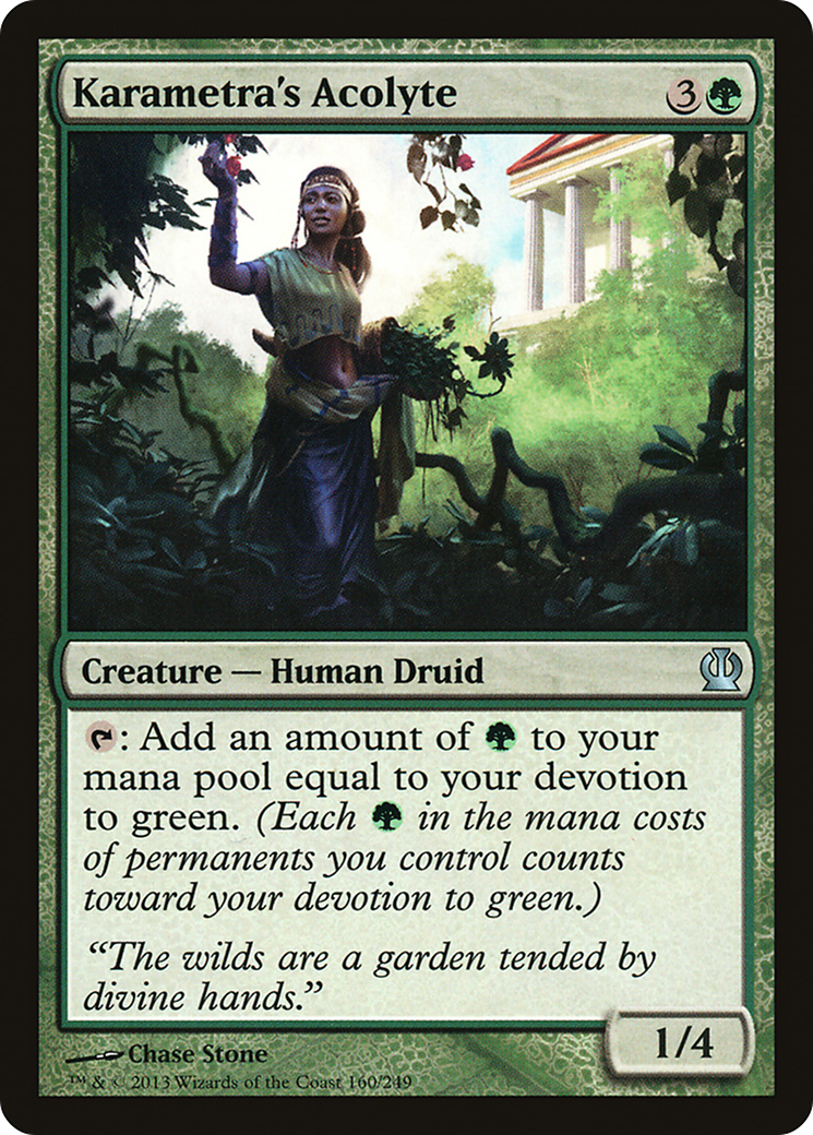 Karametra's Acolyte [Theros]-1