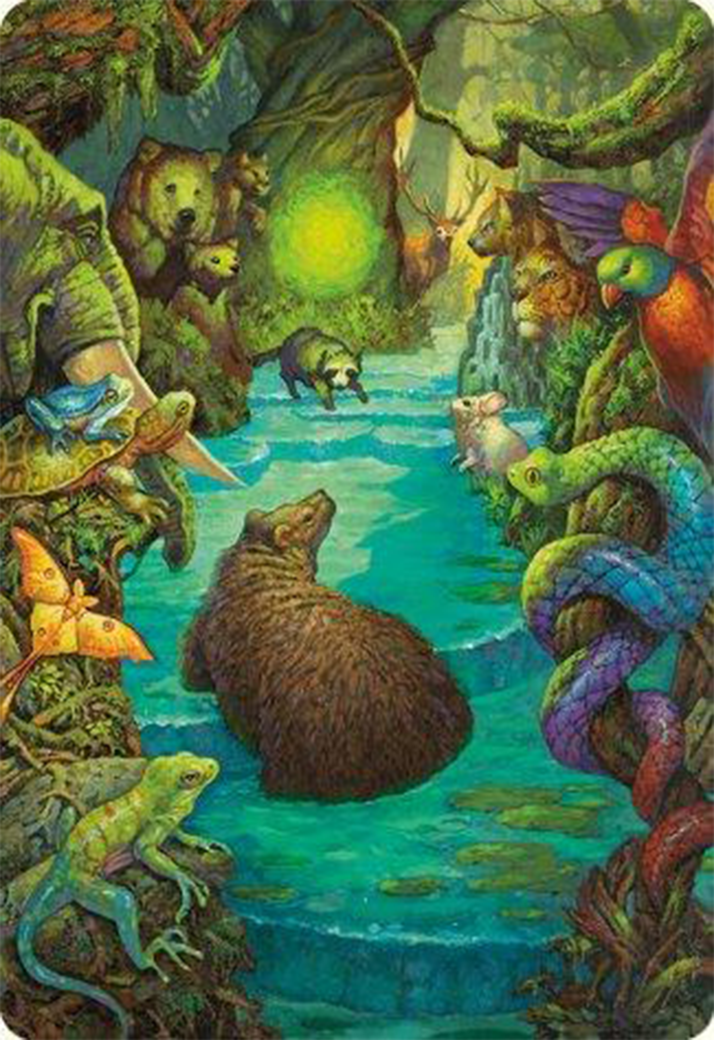 Primal Prayers Art Card [Modern Horizons 3 Art Series]-1