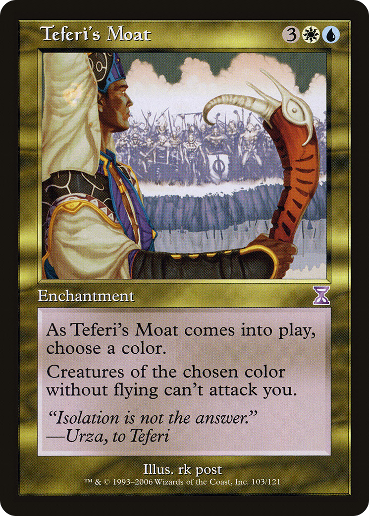 Teferi's Moat [Time Spiral Timeshifted]-1