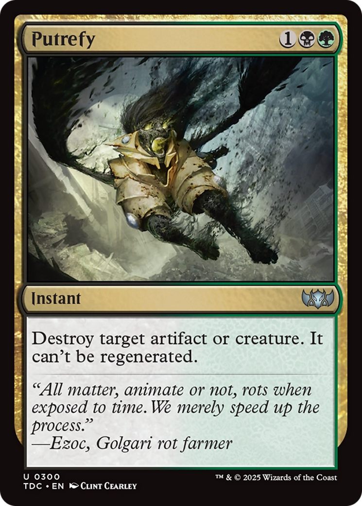 Putrefy [Tarkir: Dragonstorm Commander]-1