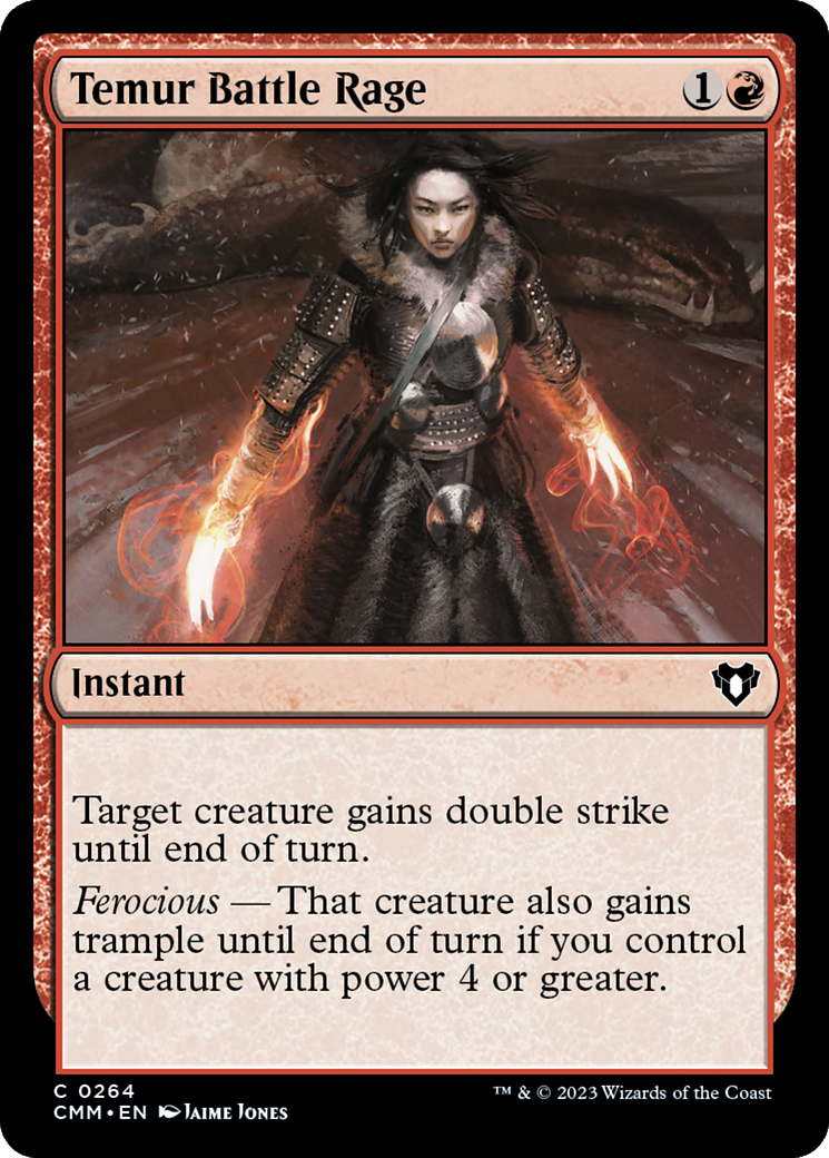 Temur Battle Rage [Commander Masters]-1