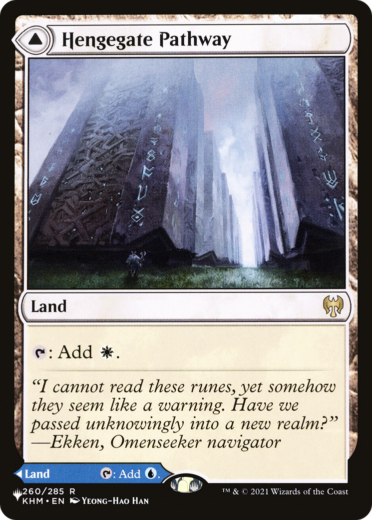 Hengegate Pathway // Mistgate Pathway [Secret Lair: From Cute to Brute]-4