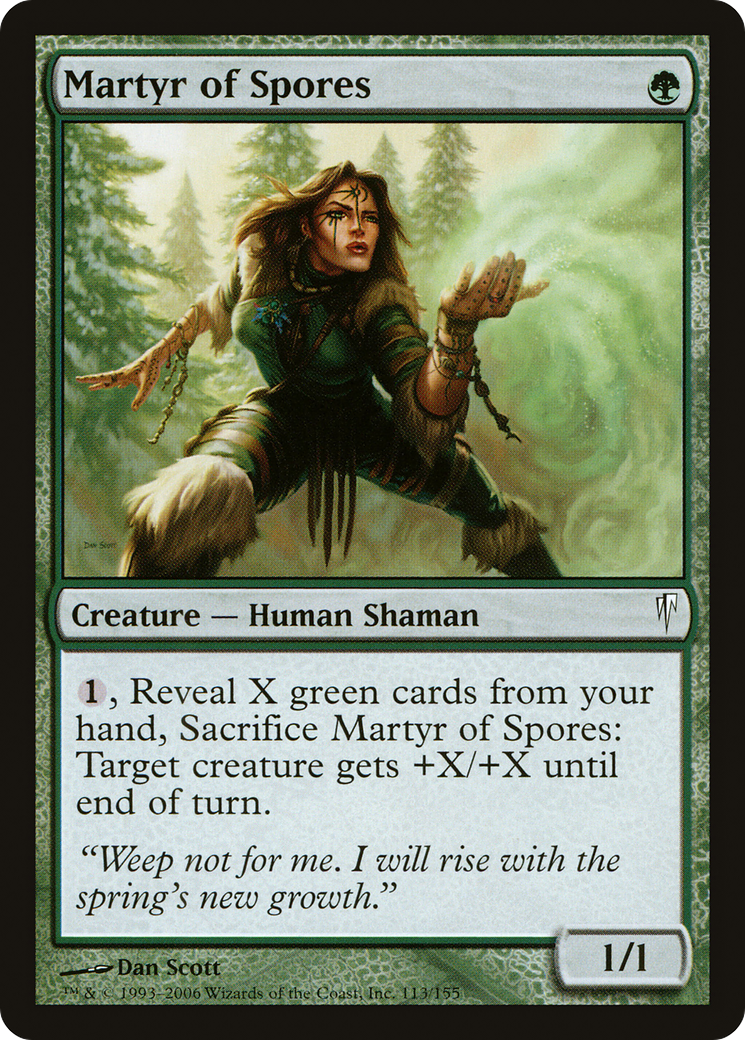 Martyr of Spores [Coldsnap]-1