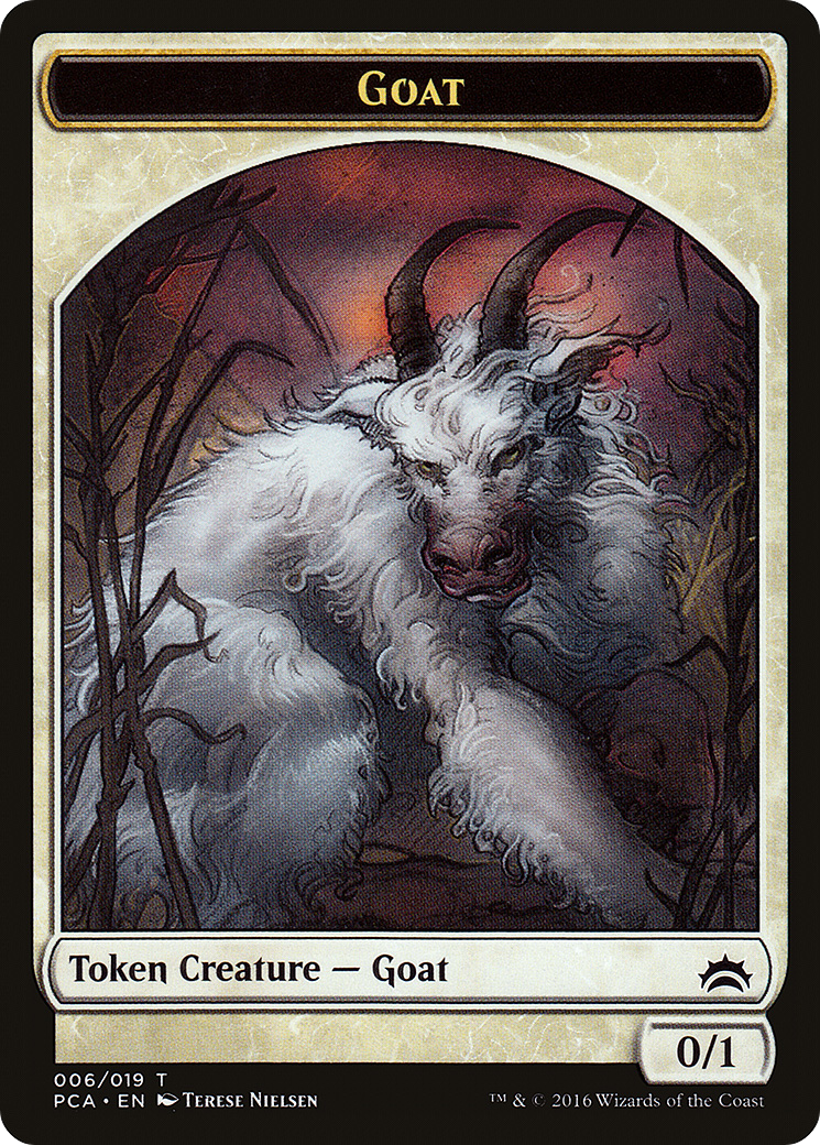 Goat // Insect Double-Sided Token [Planechase Anthology Tokens]-3