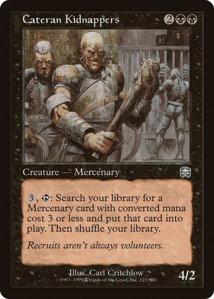 Cateran Kidnappers [Mercadian Masques]-1