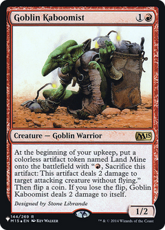 Goblin Kaboomist [Secret Lair: Heads I Win, Tails You Lose]-1