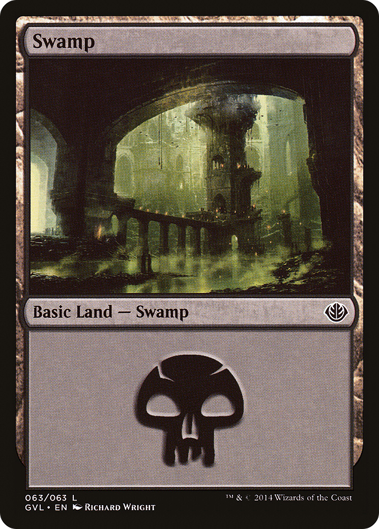Swamp (63) (Garruk vs. Liliana) [Duel Decks Anthology]-1