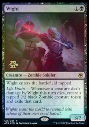 Wight [Dungeons & Dragons: Adventures in the Forgotten Realms Prerelease Promos]-1