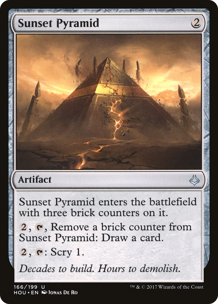 Sunset Pyramid [Hour of Devastation]-1