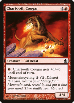 Chartooth Cougar [Commander 2011]-1