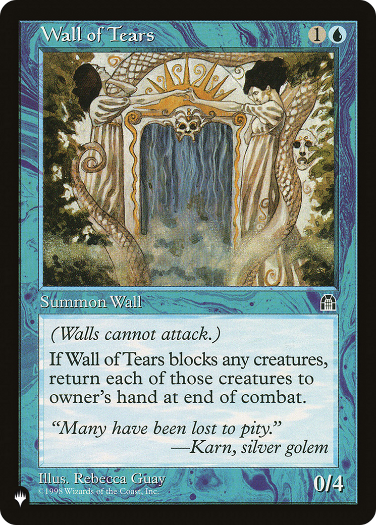 Wall of Tears (LIST-) - The List-1